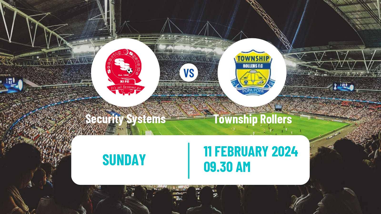 Soccer Botswana Premier League Security Systems - Township Rollers