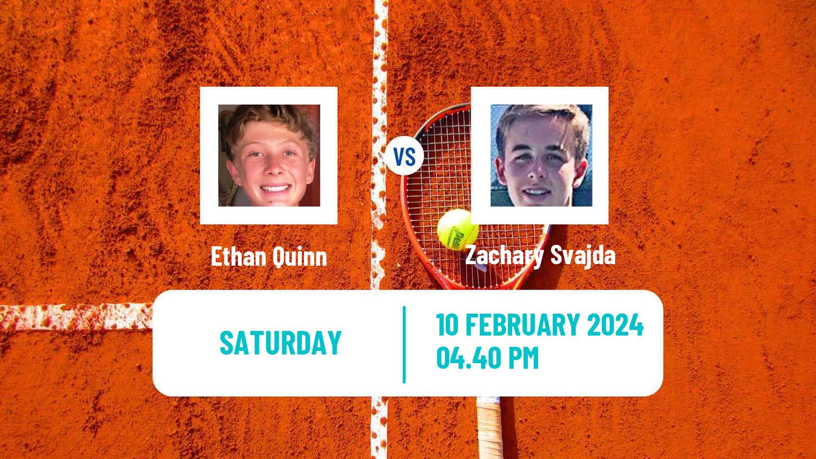 Tennis ATP Delray Beach Ethan Quinn - Zachary Svajda