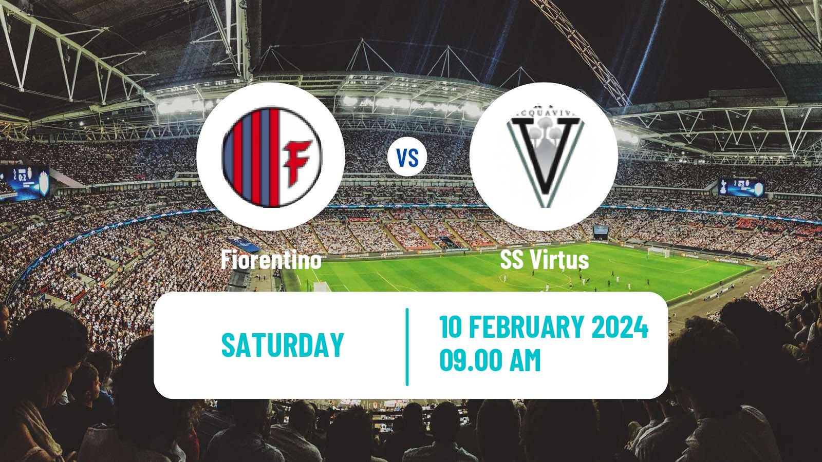Soccer San Marino Campionato Sammarinese Fiorentino - Virtus