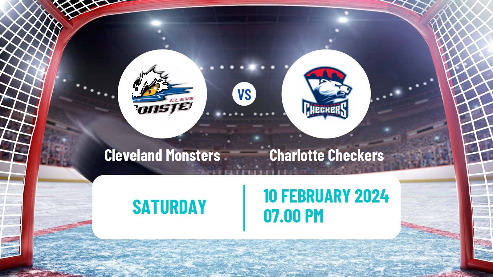 Hockey AHL Cleveland Monsters - Charlotte Checkers