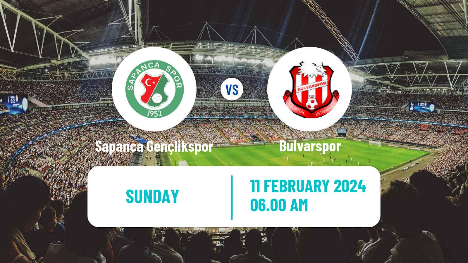 Soccer Turkish 3 Lig Group 2 Sapanca Gençlikspor - Bulvarspor