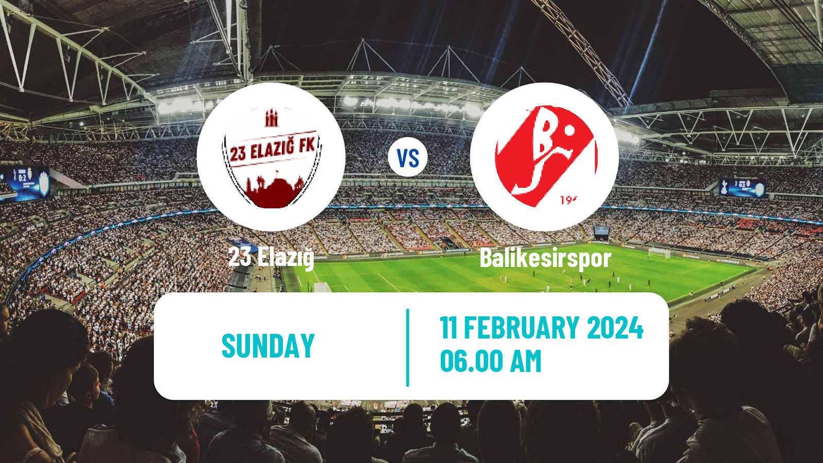 Soccer Turkish 3 Lig Group 4 23 Elazığ - Balikesirspor