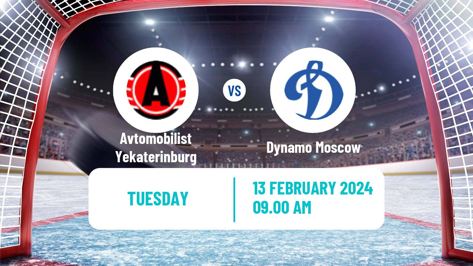 Hockey KHL Avtomobilist Yekaterinburg - Dynamo Moscow