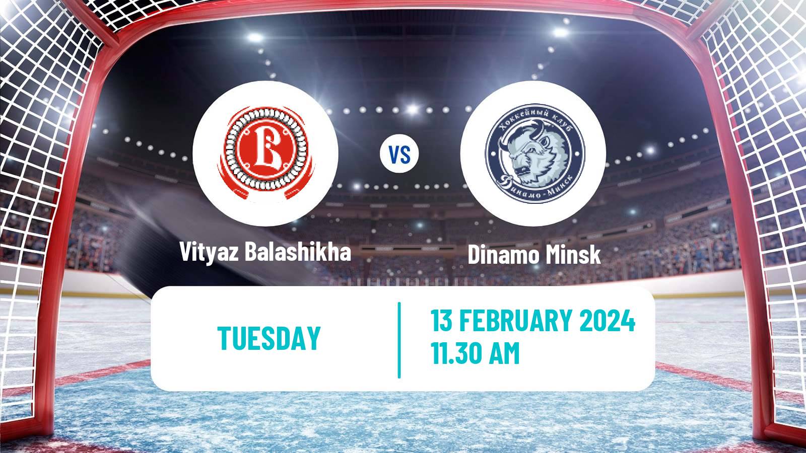 Hockey KHL Vityaz Balashikha - Dinamo Minsk