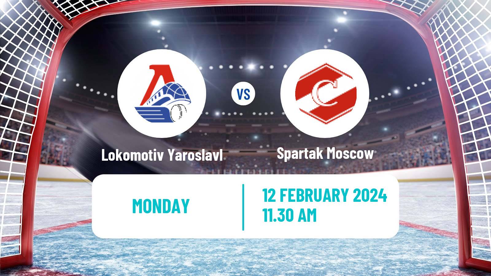 Hockey KHL Lokomotiv Yaroslavl - Spartak Moscow