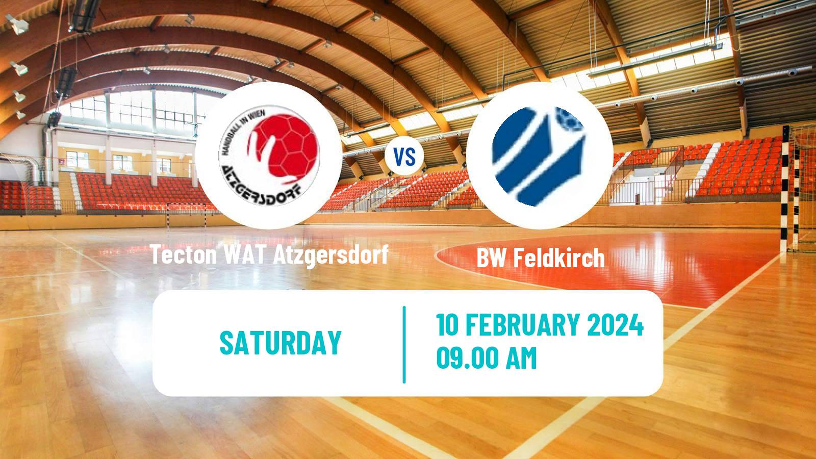 Handball Austrian WHA Women Tecton WAT Atzgersdorf - BW Feldkirch