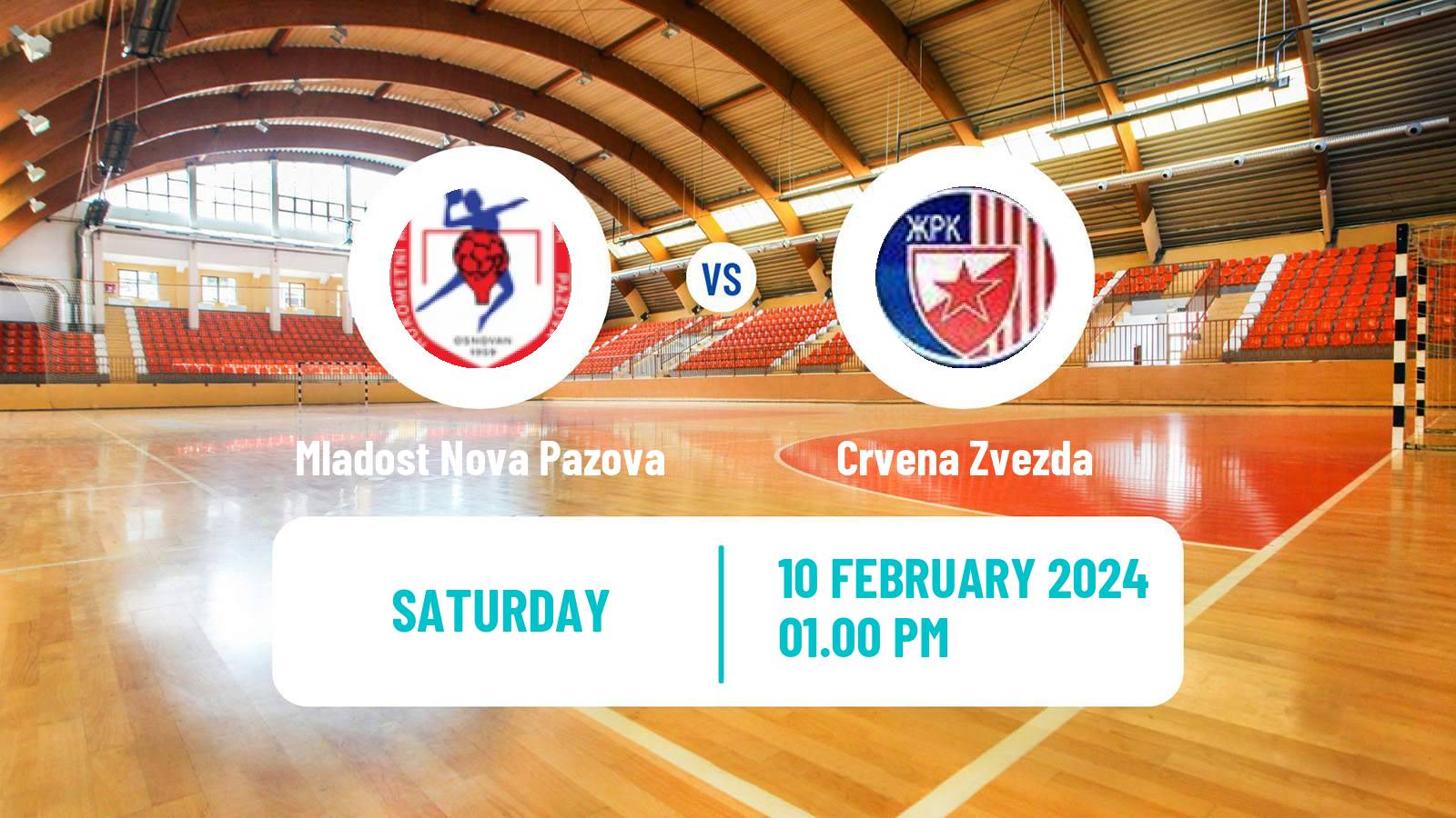Handball Serbian Liga Handball Women Mladost Nova Pazova - Crvena Zvezda