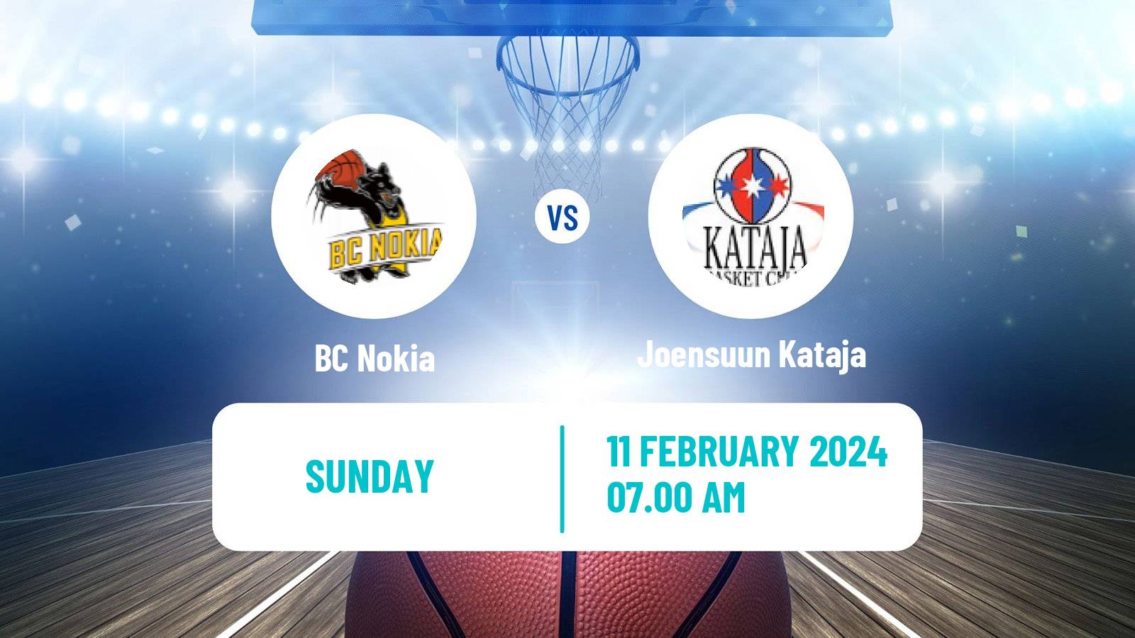 Basketball Finnish I Divisioona Basketball Women BC Nokia - Joensuun Kataja