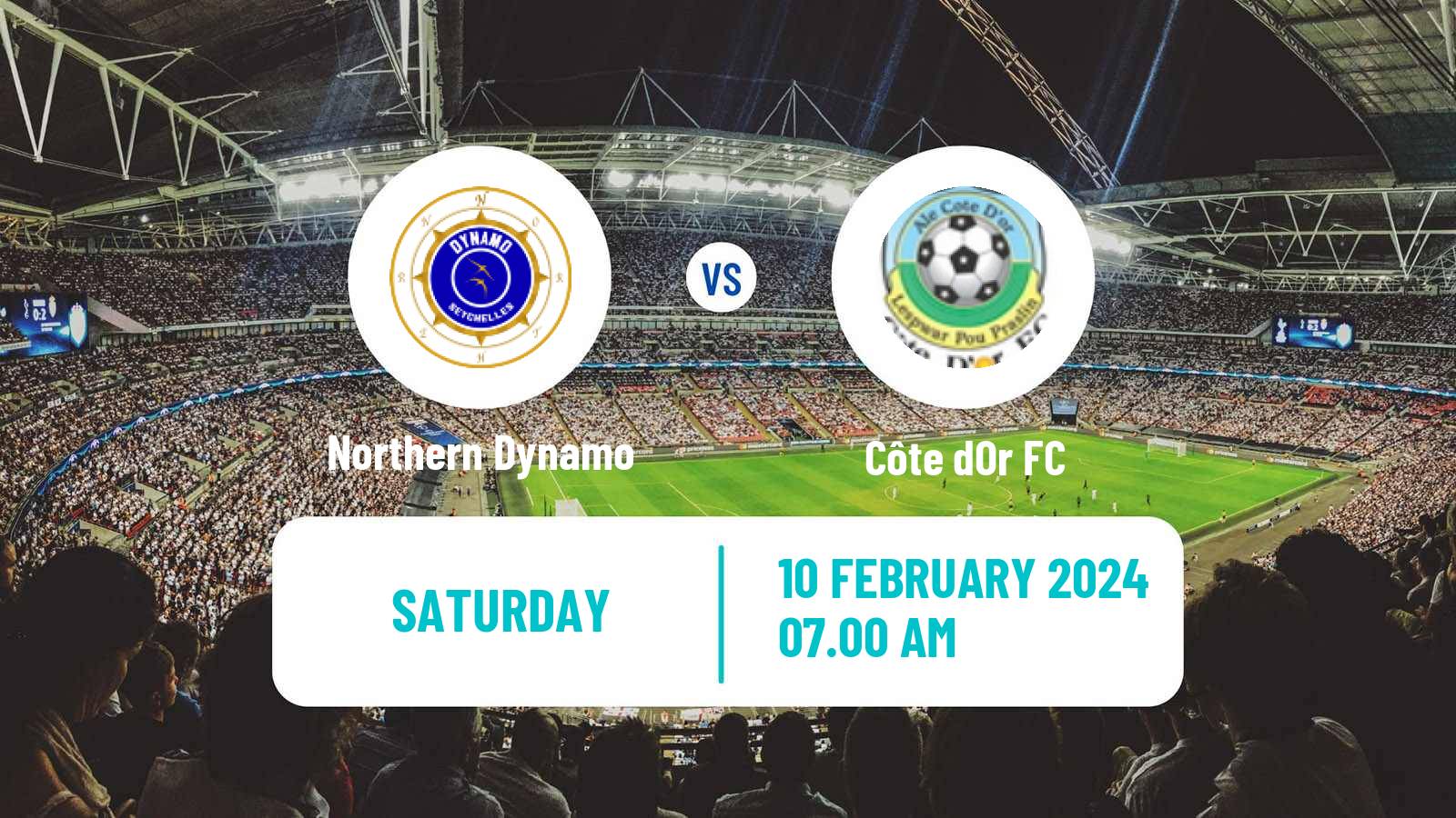 Soccer Seychelles Premier League Northern Dynamo - Côte dOr