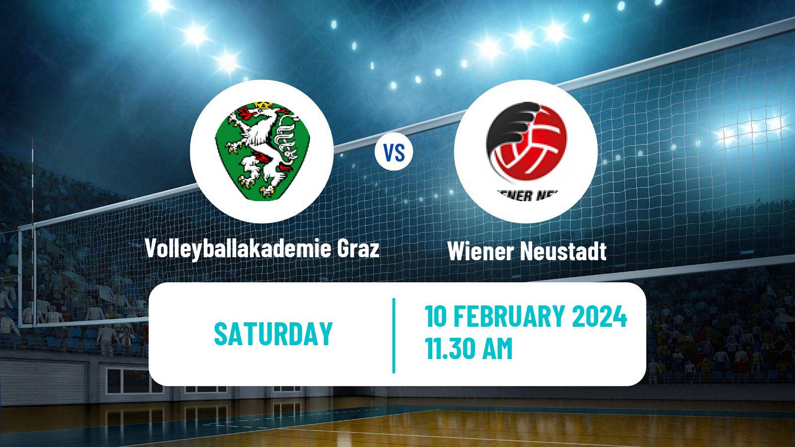 Volleyball Austrian 2 Bundesliga Volleyball Volleyballakademie Graz - Wiener Neustadt