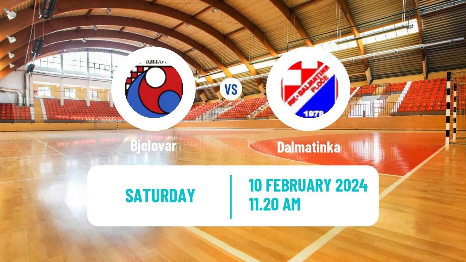 Handball Croatian 1 HRL Handball Women Bjelovar - Dalmatinka