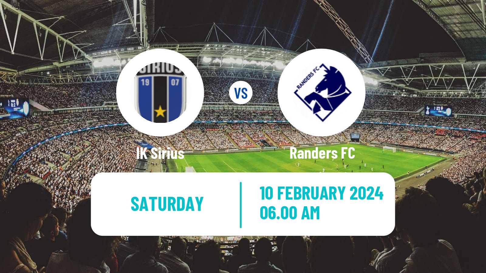 Soccer Club Friendly Sirius - Randers FC