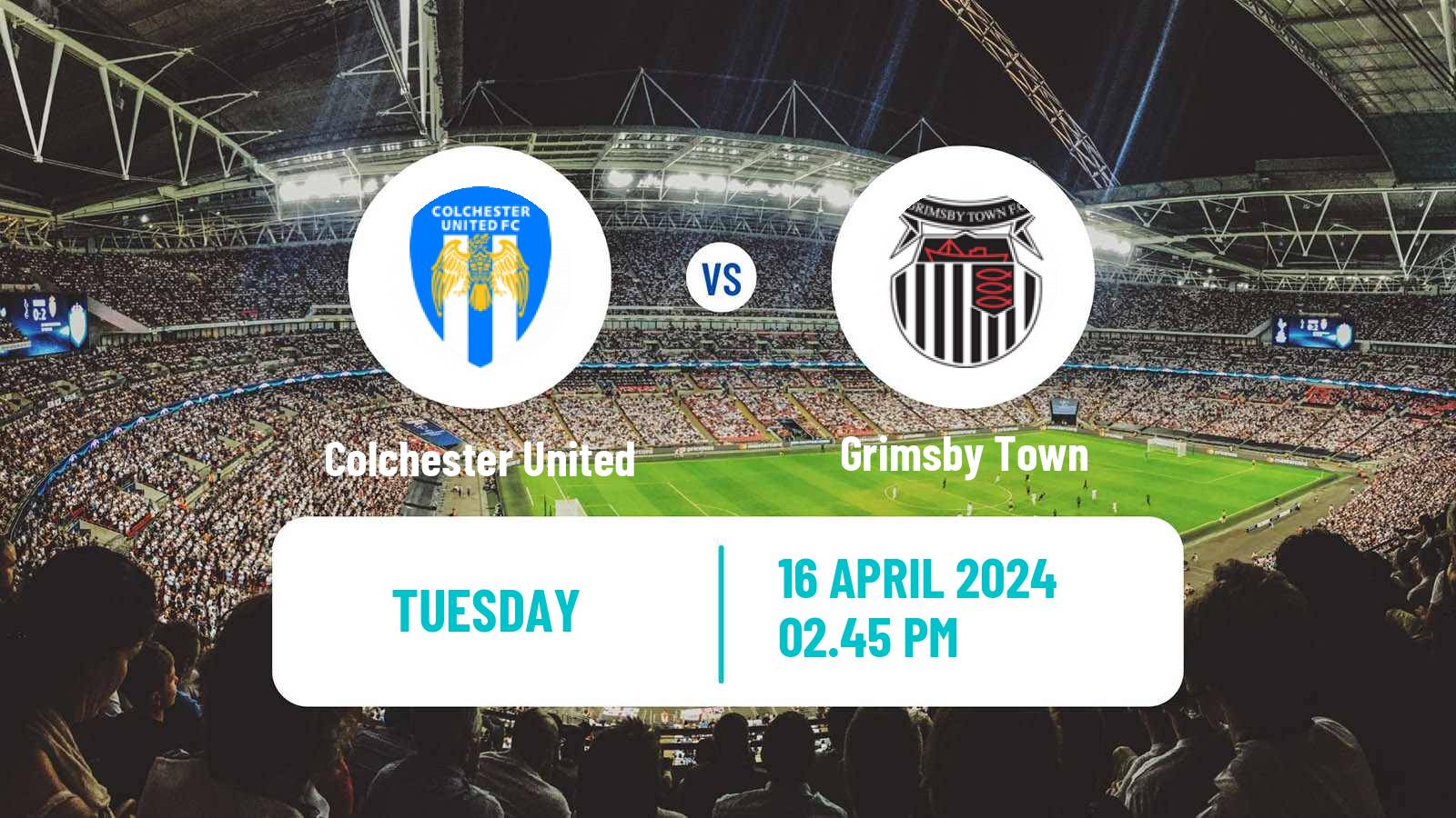 Soccer English League Two Colchester United - Grimsby Town
