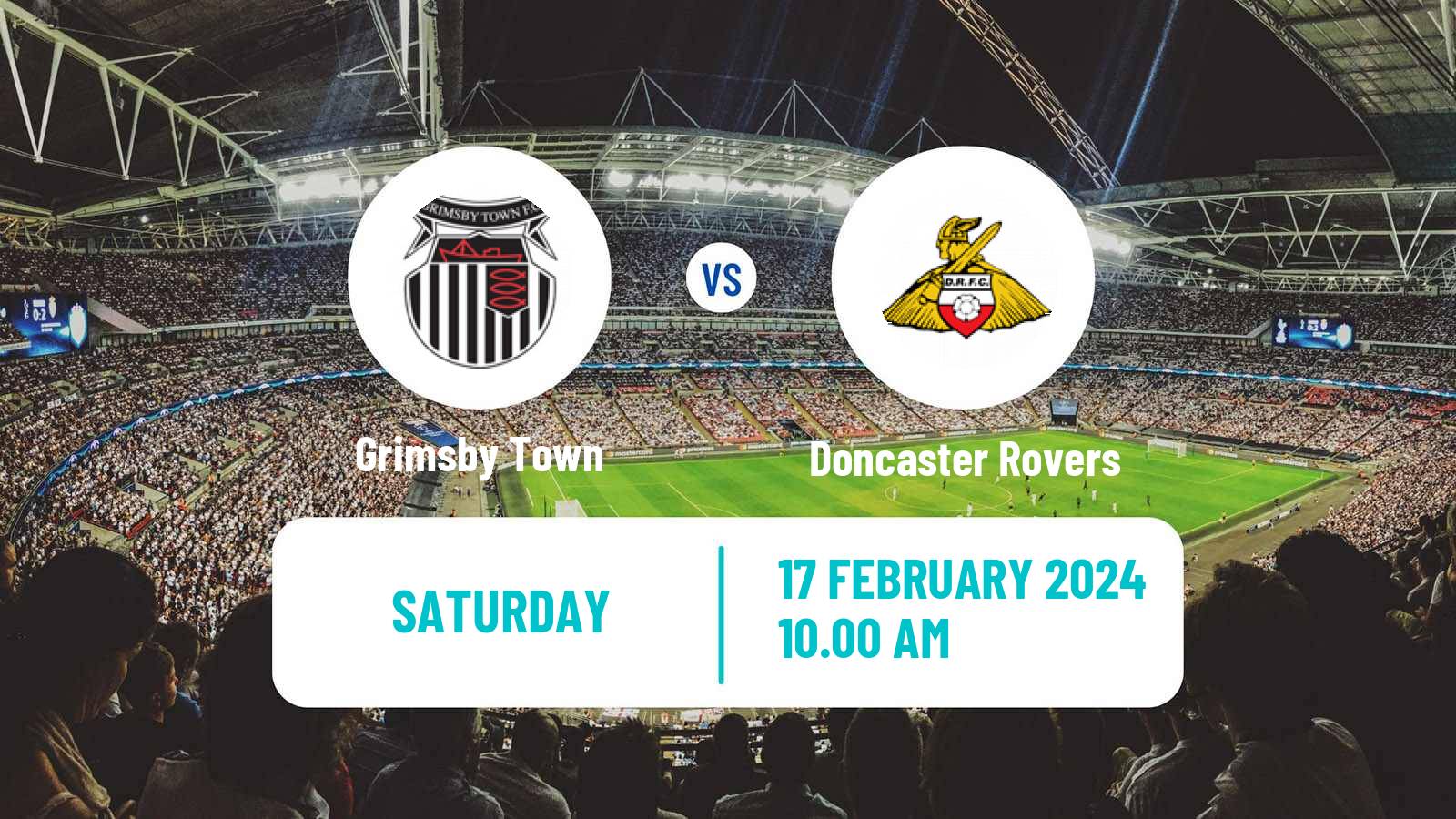 Soccer English League Two Grimsby Town - Doncaster Rovers