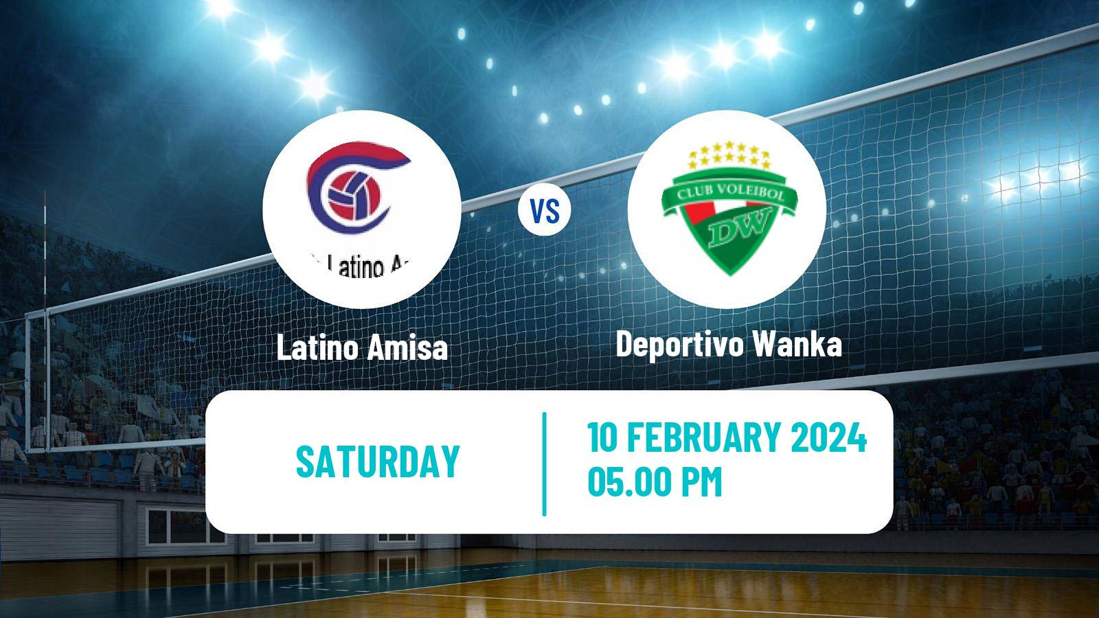 Volleyball Peruvian LNSV Women Latino Amisa - Deportivo Wanka