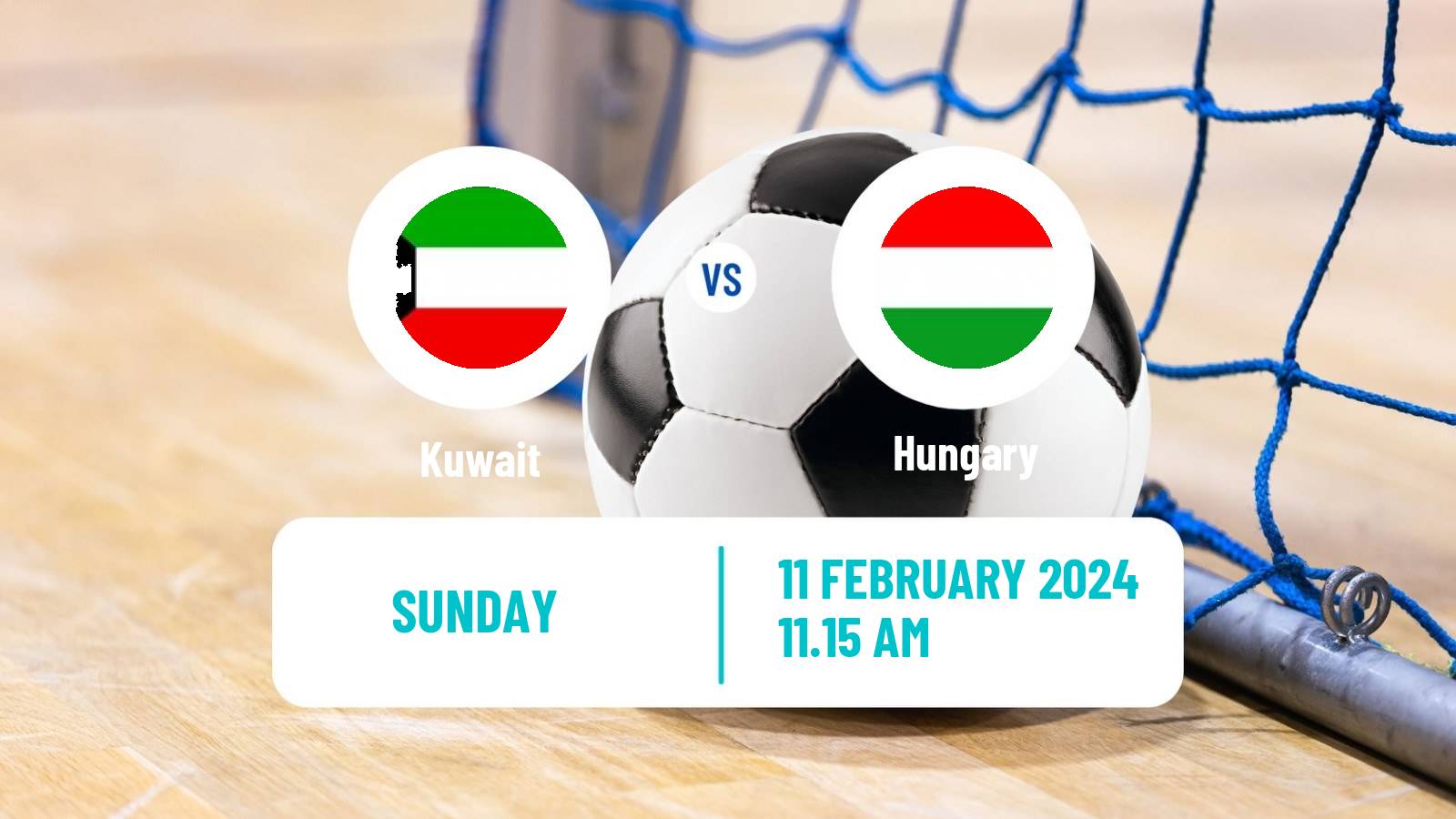 Futsal Friendly International Futsal Kuwait - Hungary