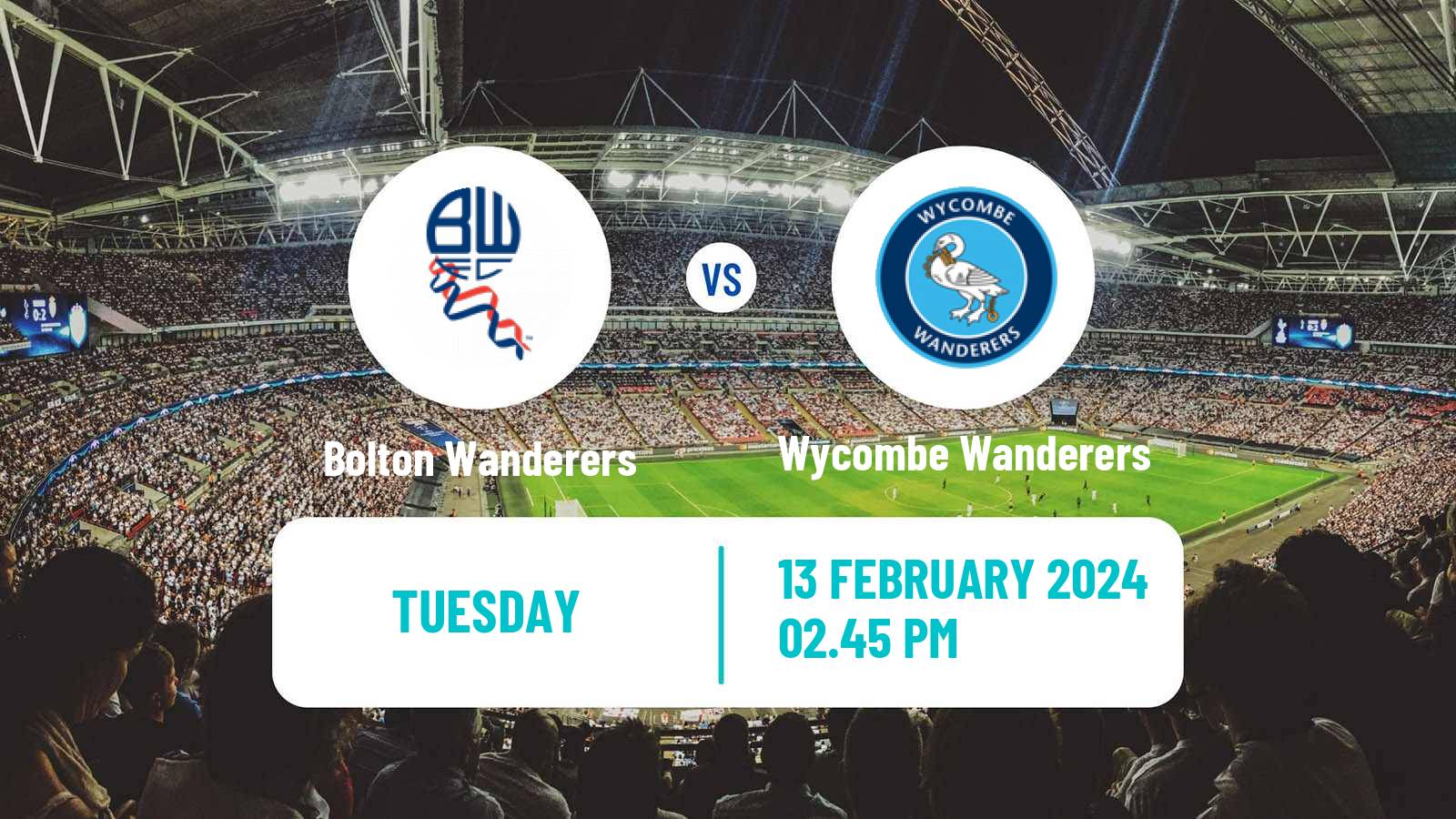 Soccer English League One Bolton Wanderers - Wycombe Wanderers