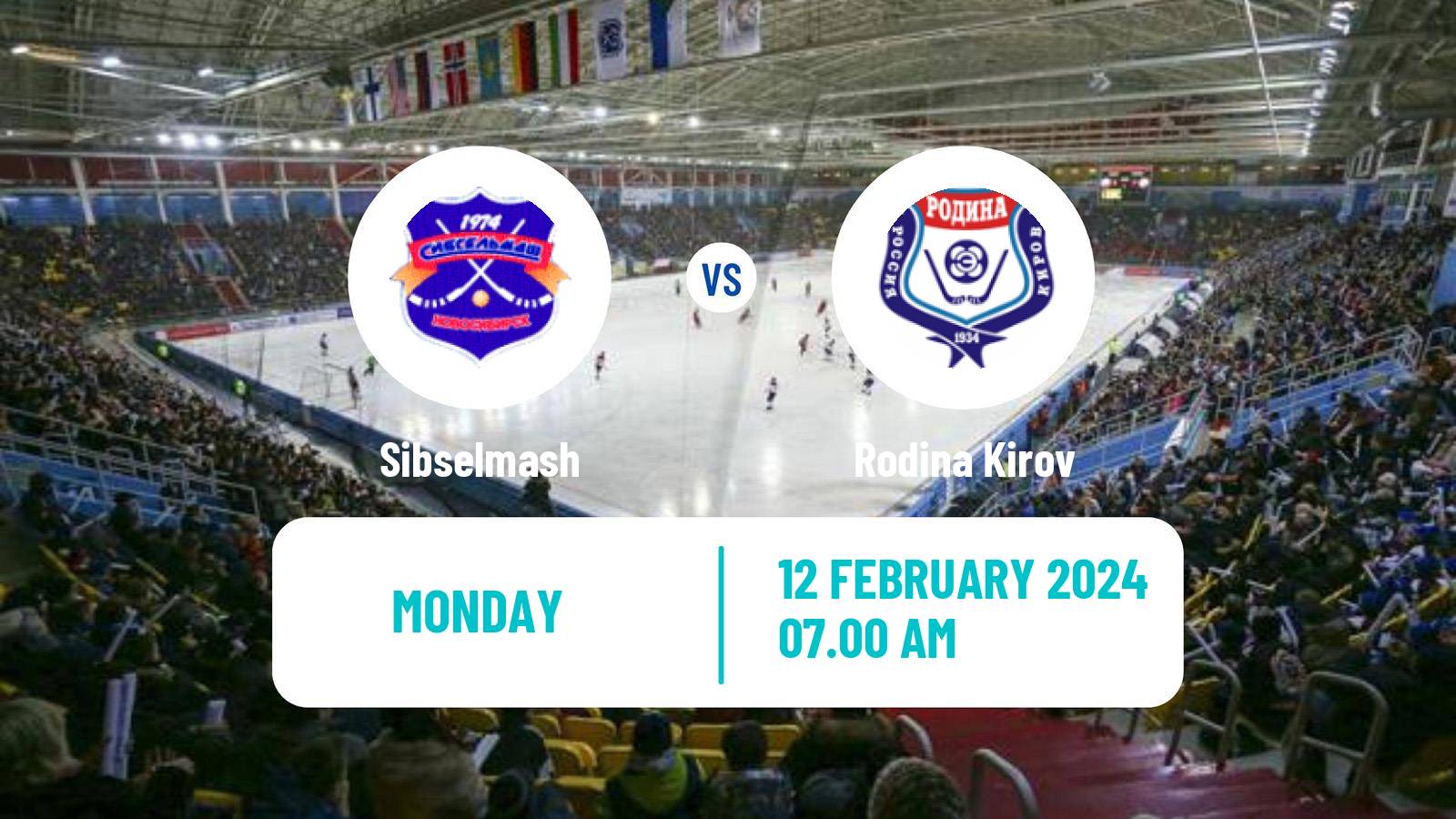 Bandy Russian Super League Bandy Sibselmash - Rodina