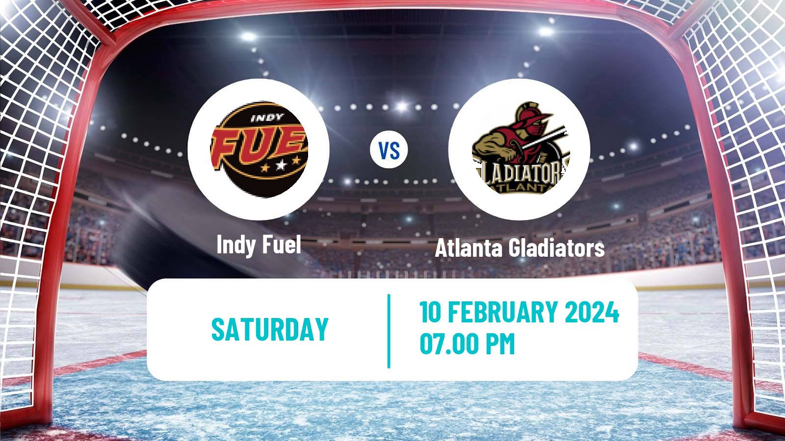 Hockey ECHL Indy Fuel - Atlanta Gladiators