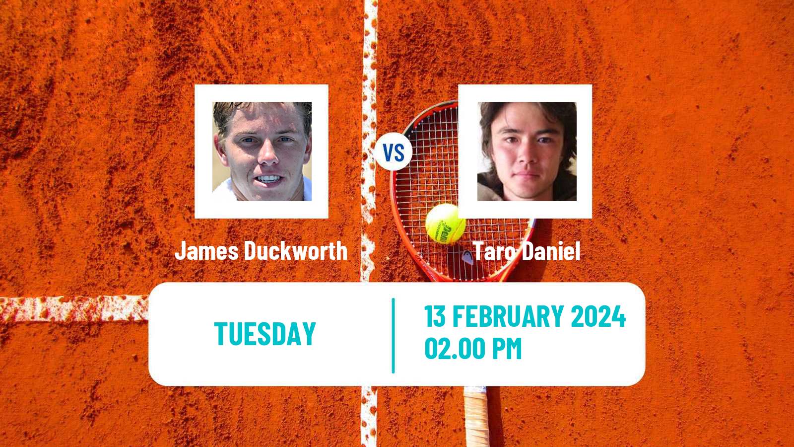Tennis ATP Delray Beach James Duckworth - Taro Daniel