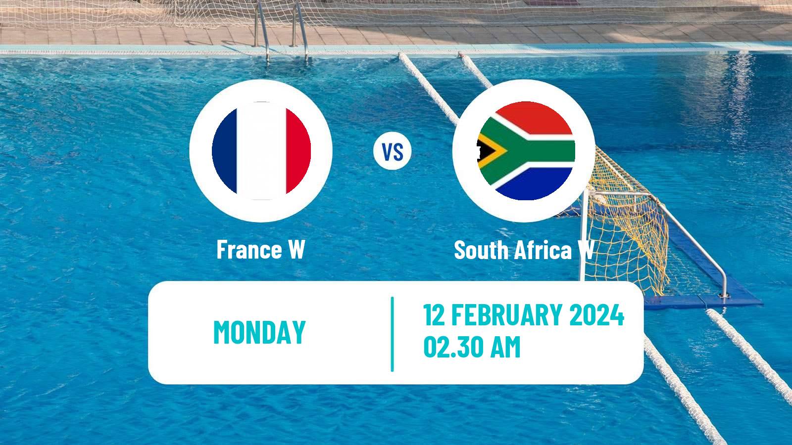 Water polo World Championship Water Polo Women France W - South Africa W