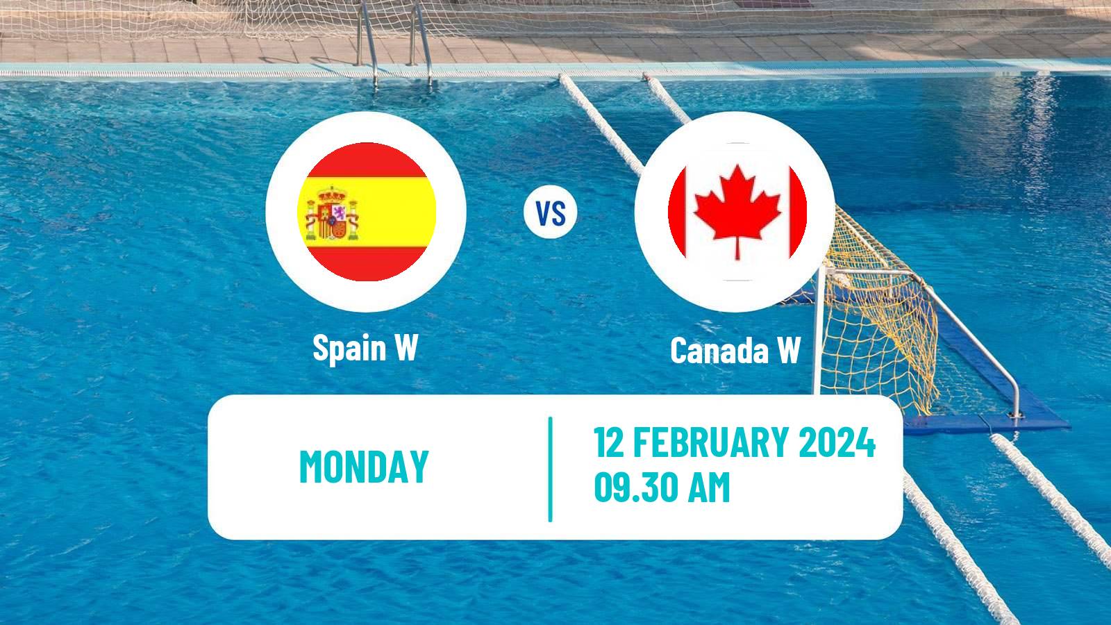 Water polo World Championship Water Polo Women Spain W - Canada W