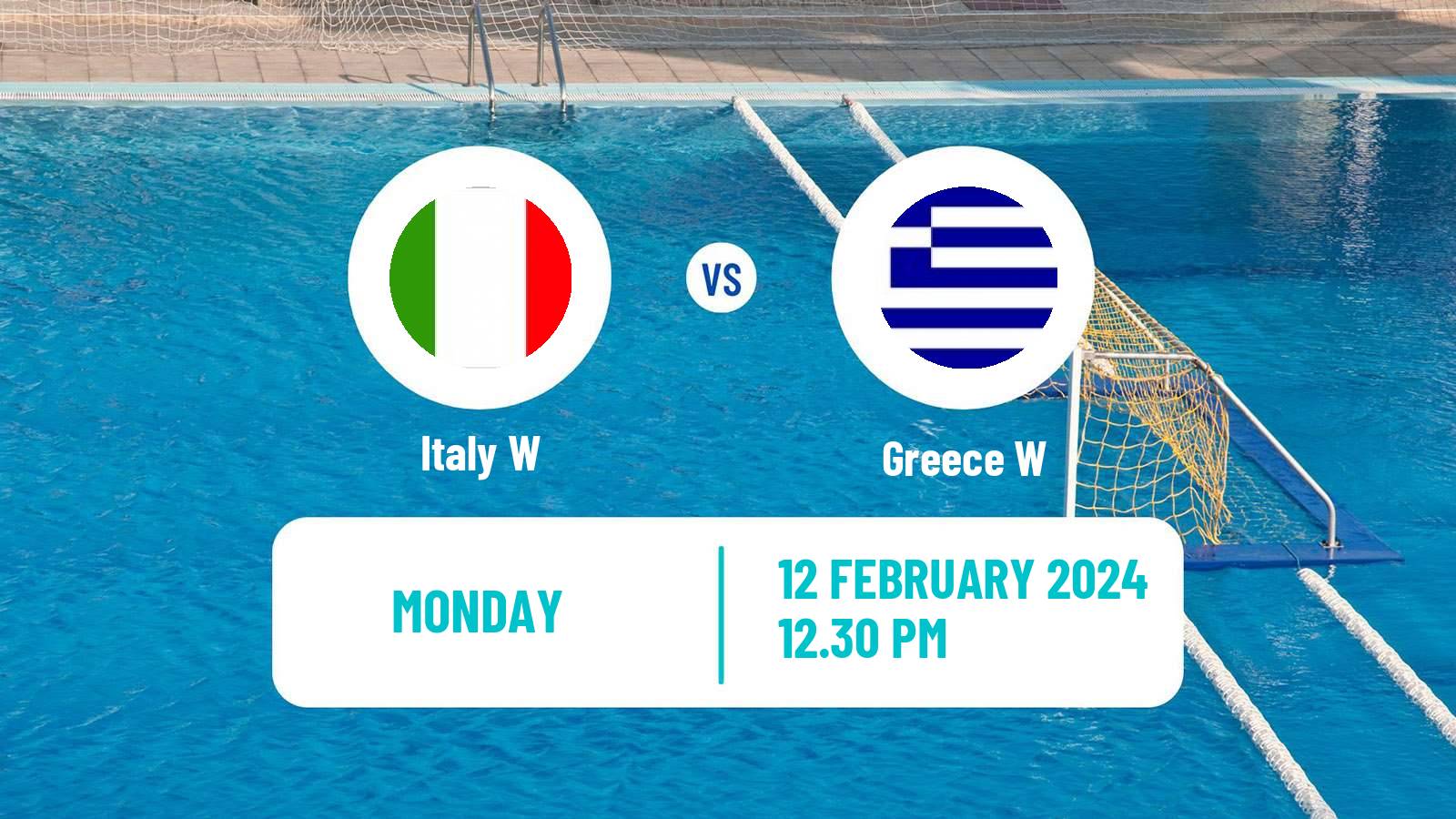 Water polo World Championship Water Polo Women Italy W - Greece W