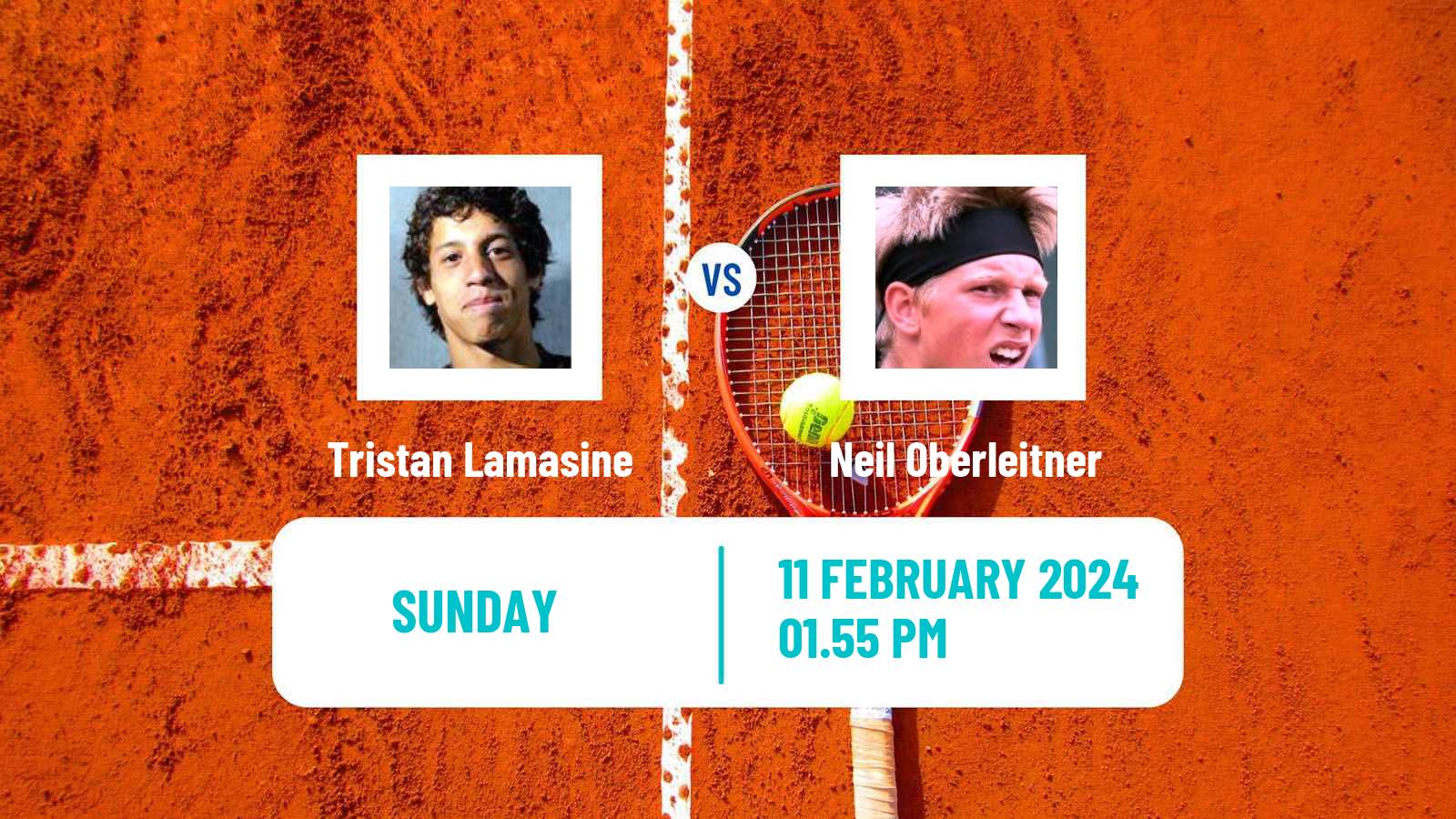 Tennis Cherbourg Challenger Men Tristan Lamasine - Neil Oberleitner