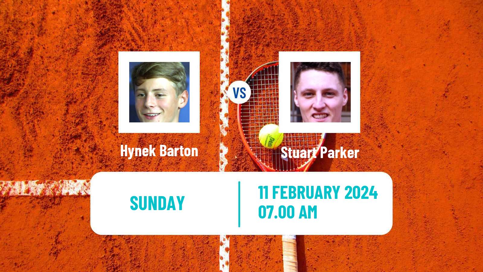Tennis Glasgow Challenger Men Hynek Barton - Stuart Parker