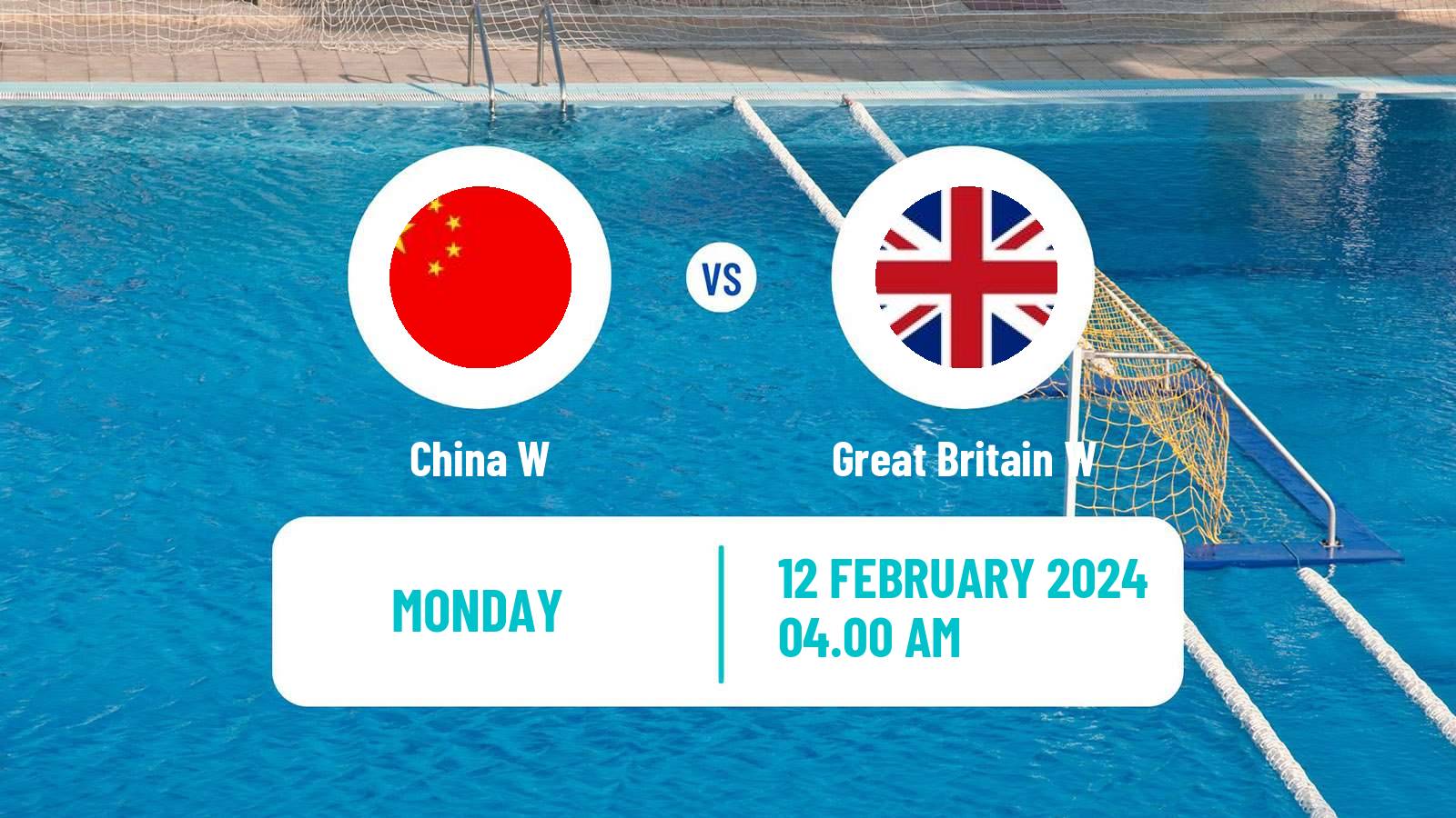 Water polo World Championship Water Polo Women China W - Great Britain W