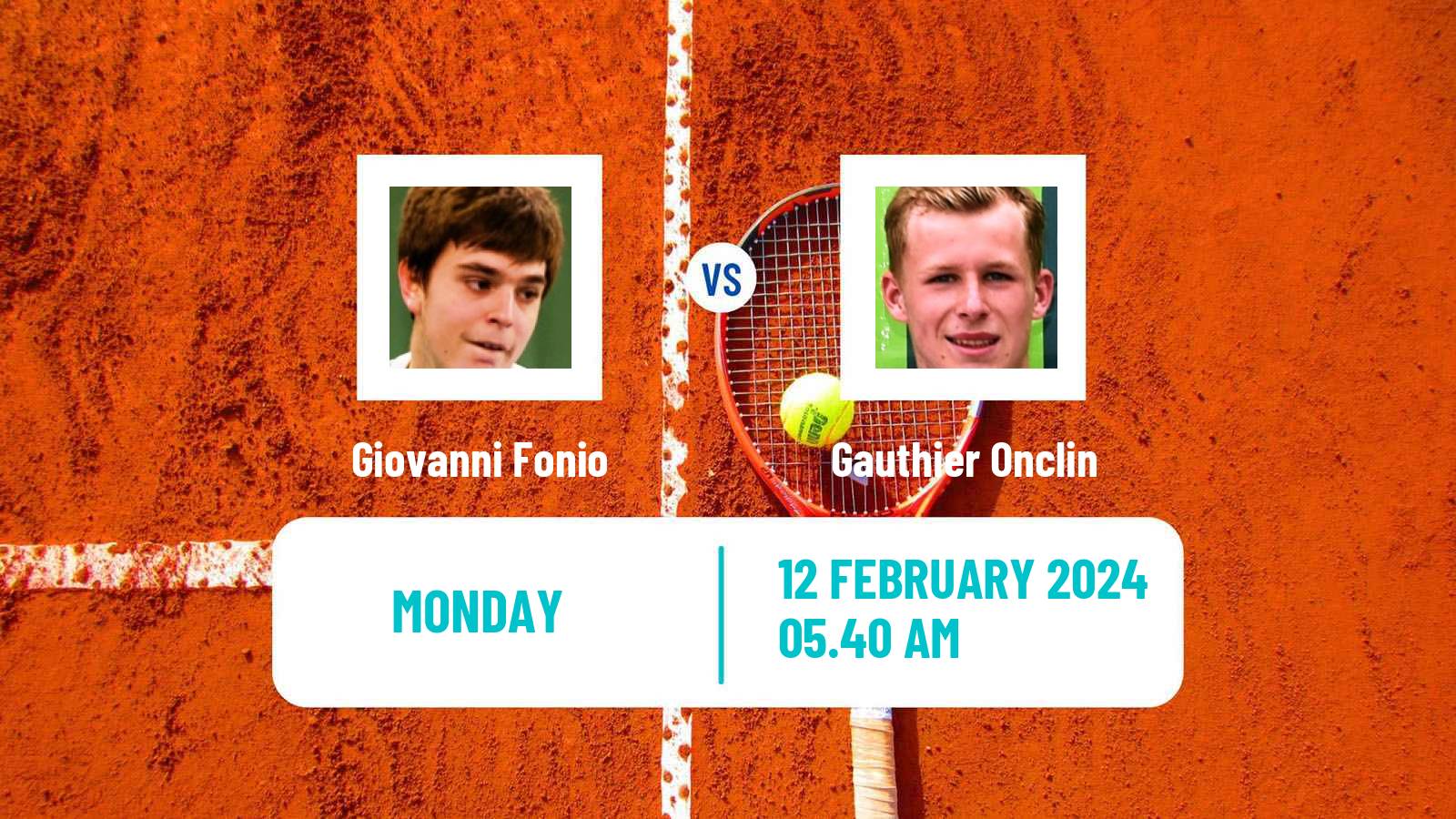 Tennis Bengaluru Challenger Men Giovanni Fonio - Gauthier Onclin