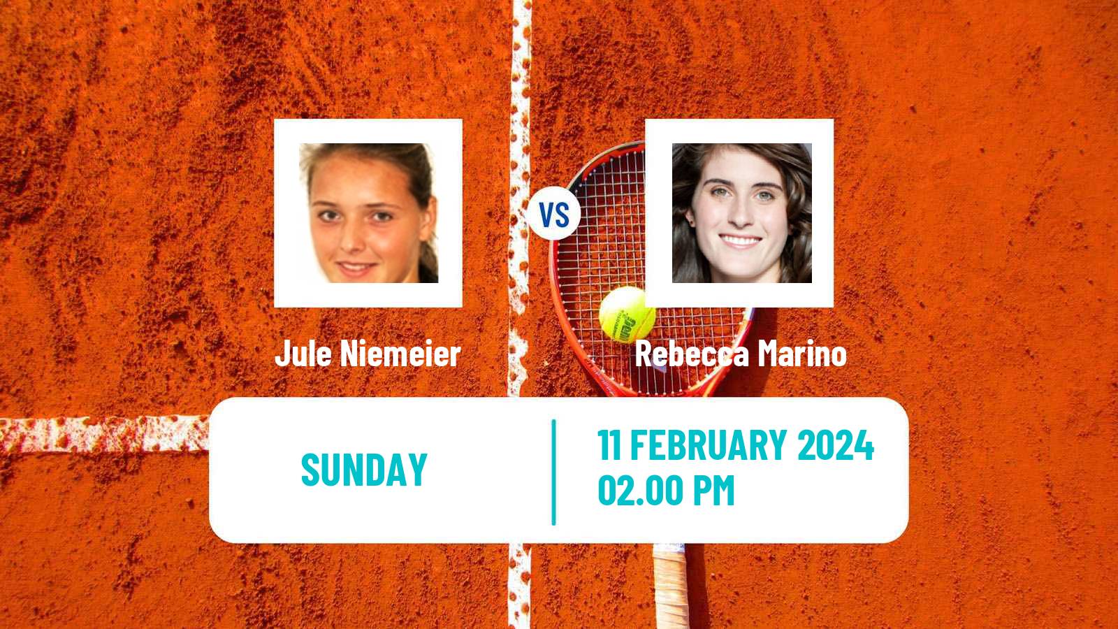 Tennis ITF W100 Irapuato Women Jule Niemeier - Rebecca Marino