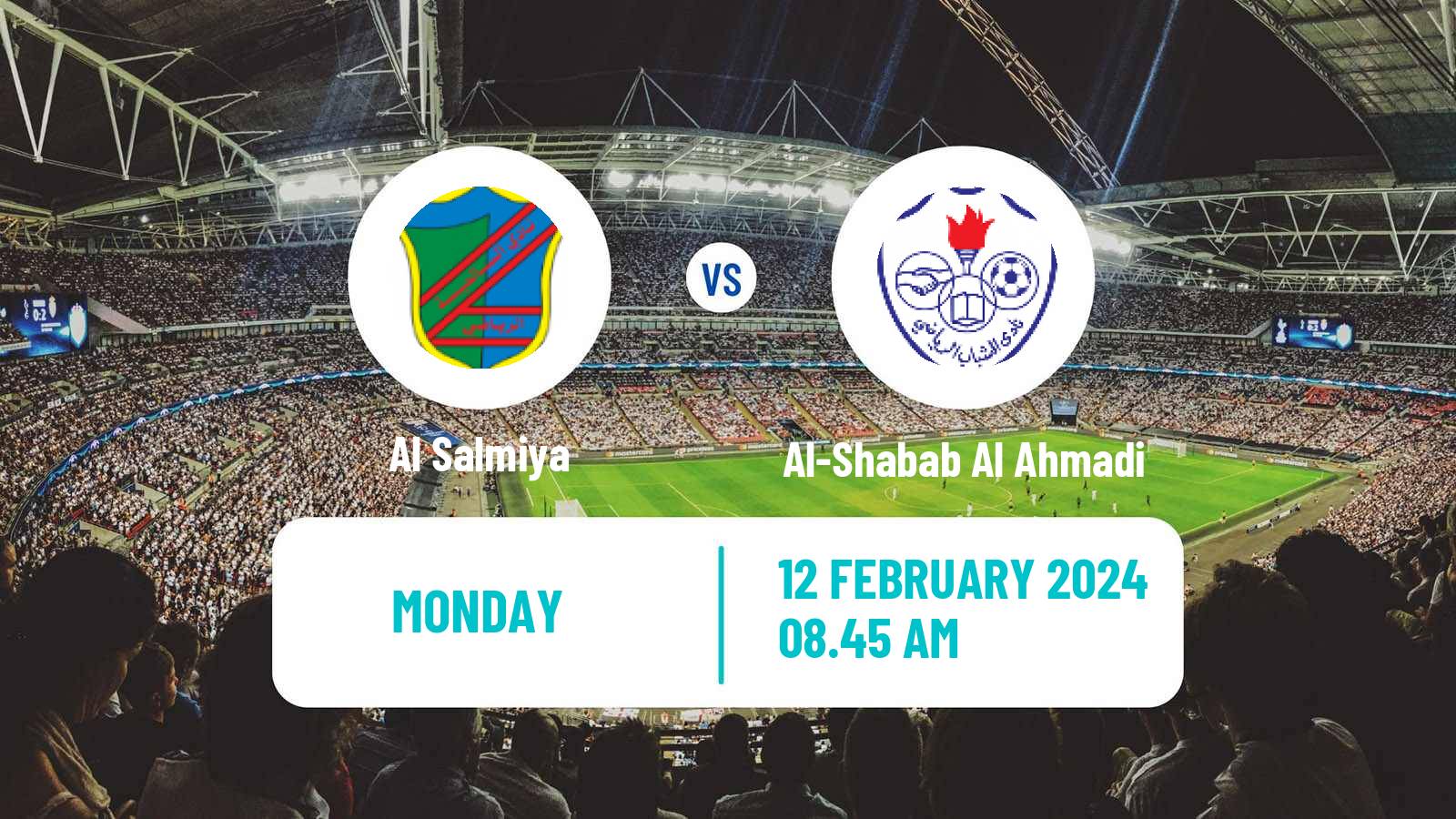 Soccer Kuwaiti Premier League Al Salmiya - Al-Shabab Al Ahmadi