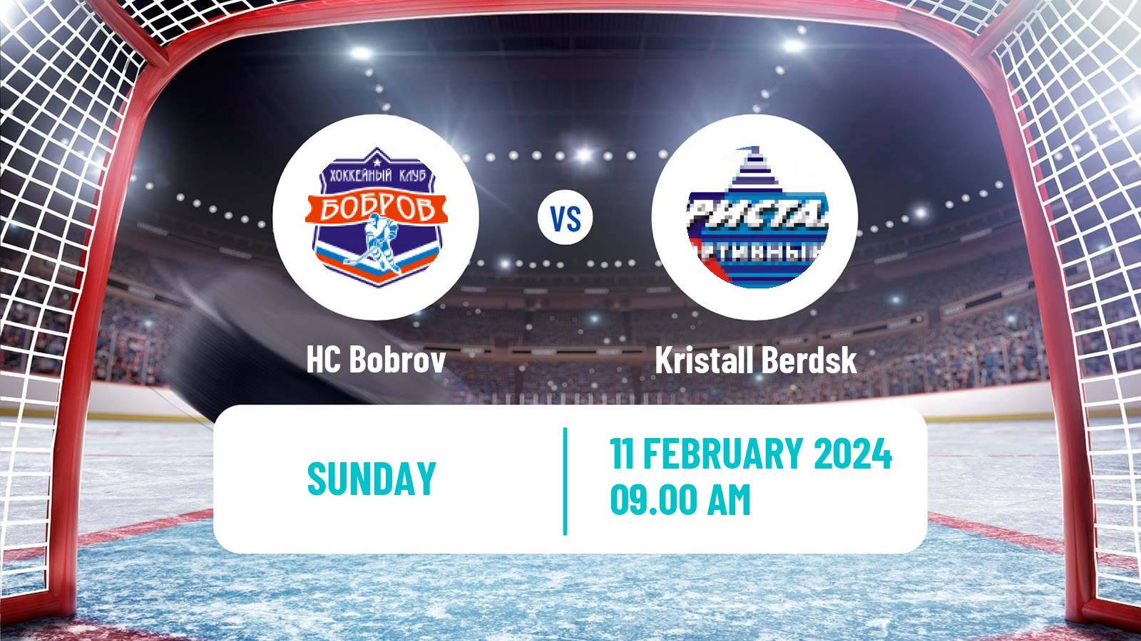 Hockey NMHL Bobrov - Kristall Berdsk