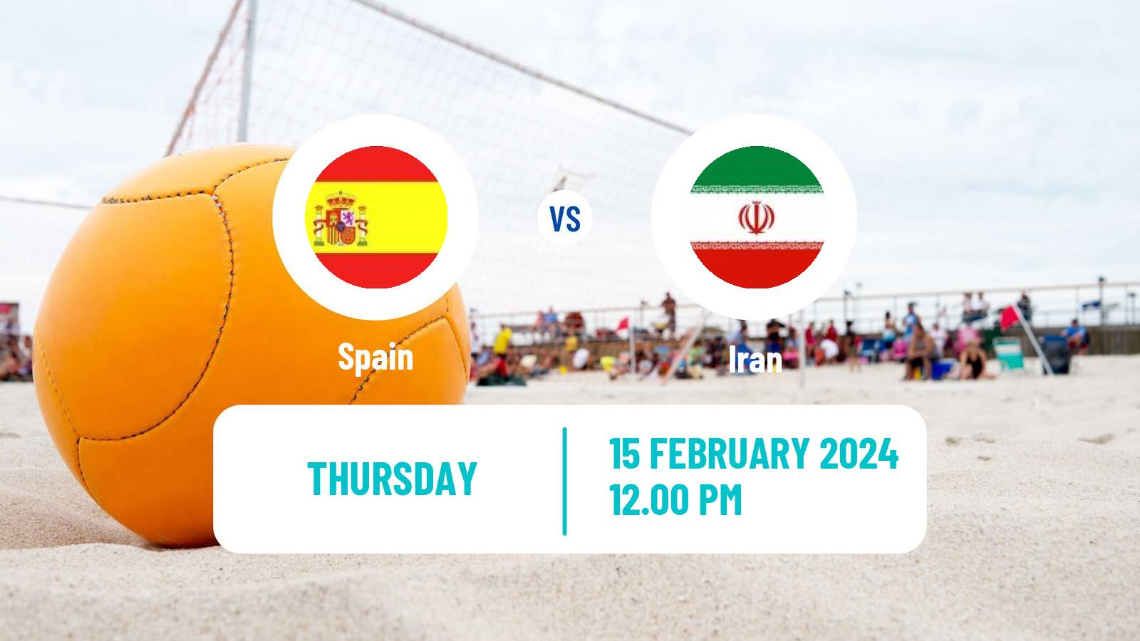 Beach soccer World Cup Spain - Iran