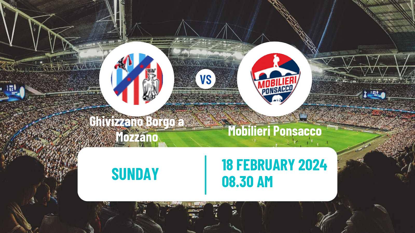 Soccer Italian Serie D - Group E Ghivizzano Borgo a Mozzano - Mobilieri Ponsacco