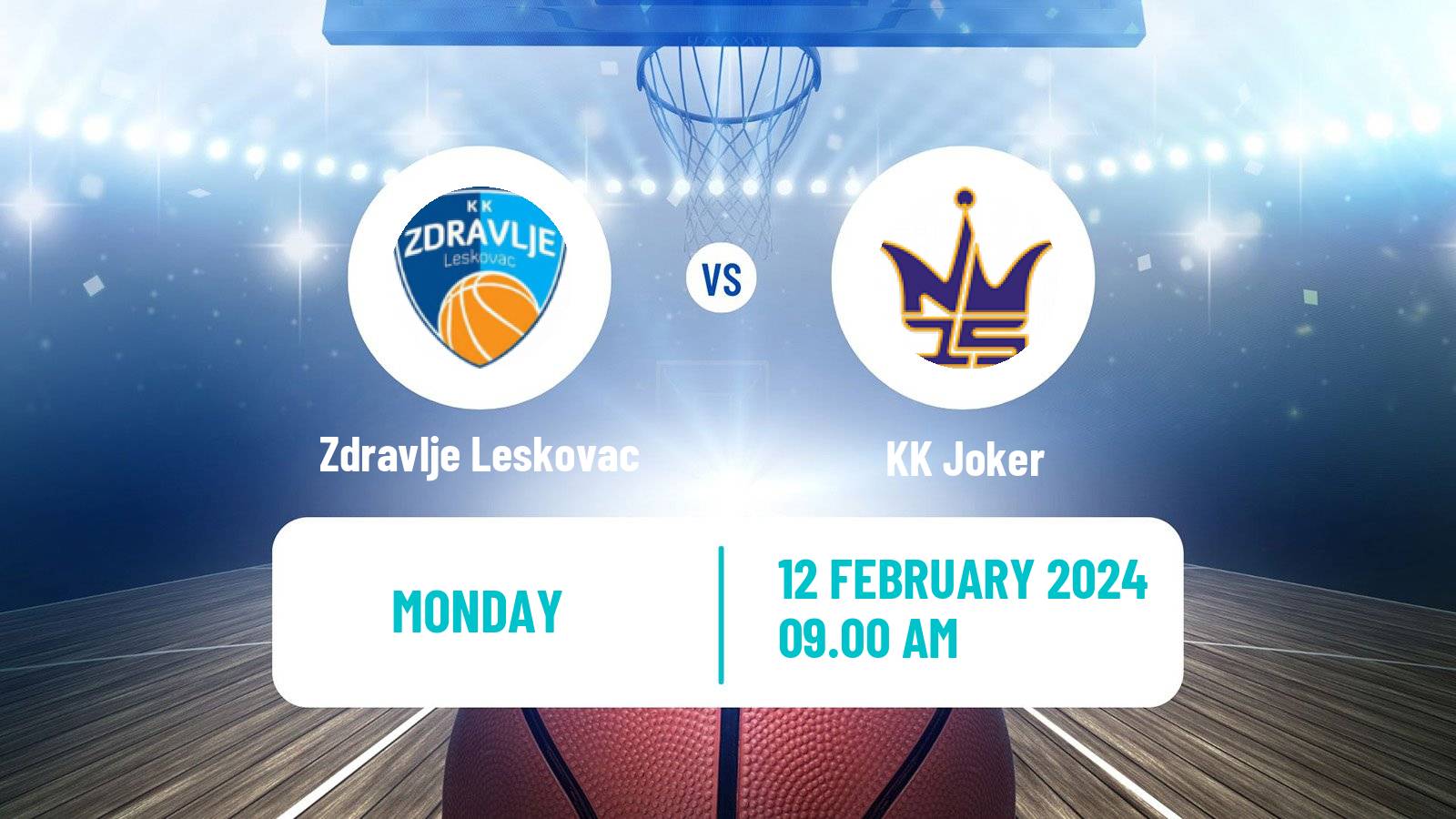 Basketball Serbian First League Basketball Zdravlje Leskovac - Joker