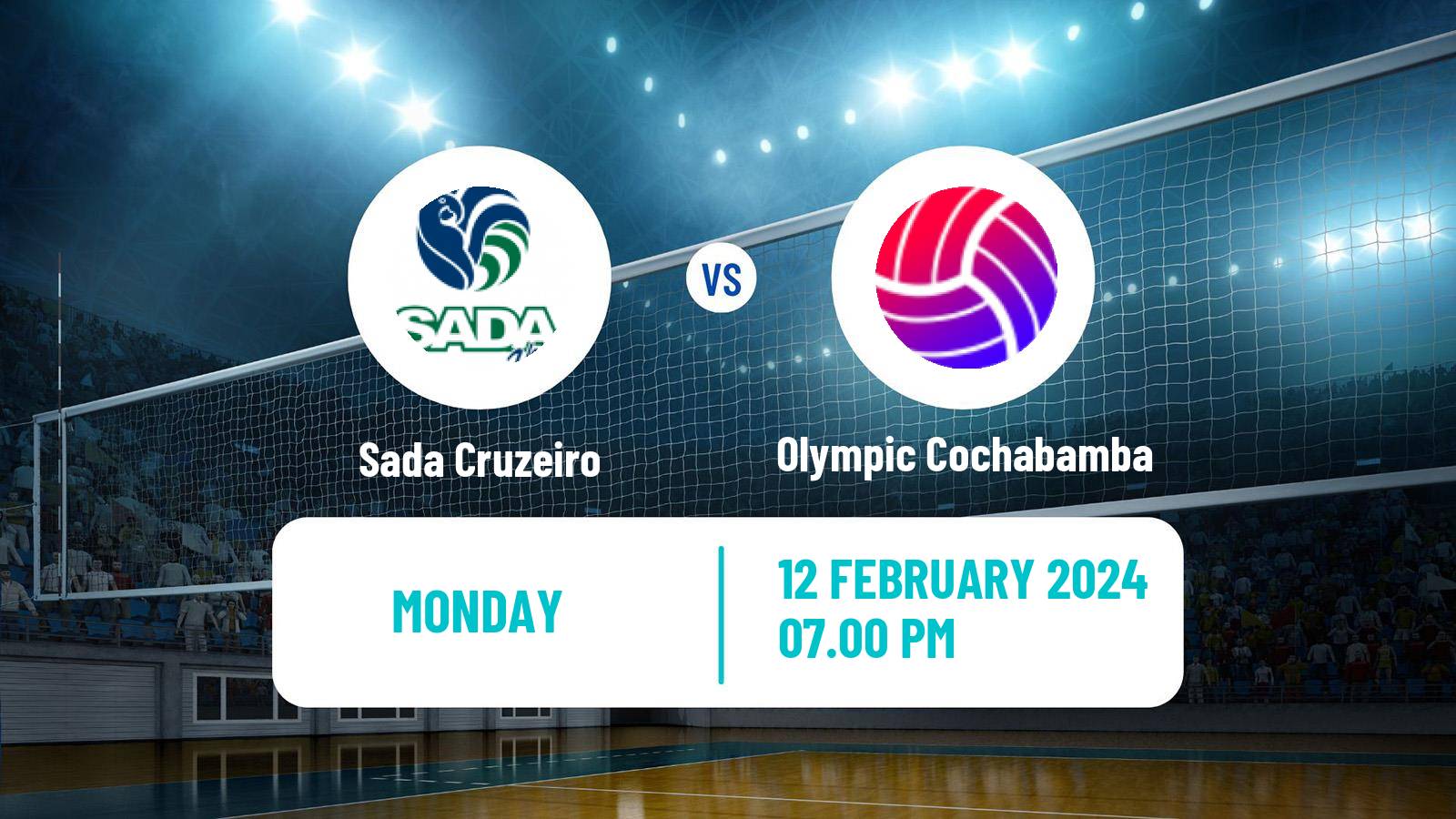 Volleyball South American Club Championship Volleyball Sada Cruzeiro - Olympic Cochabamba