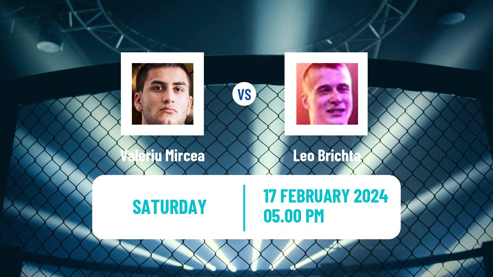MMA Lightweight Ksw Men Valeriu Mircea - Leo Brichta