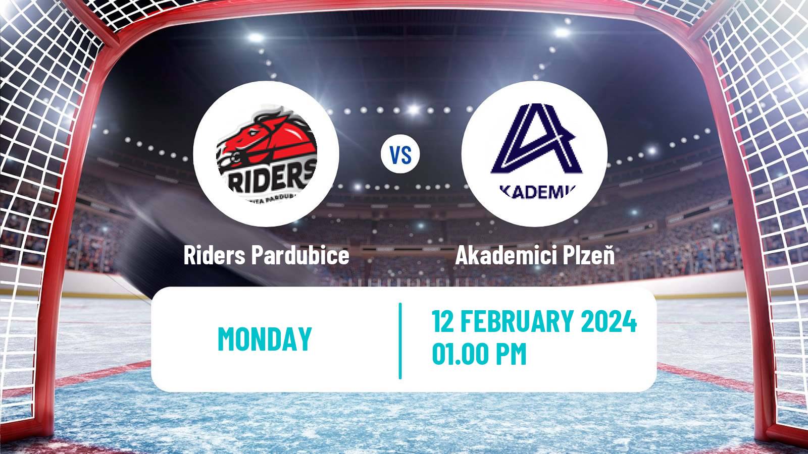 Hockey Czech ULLH Riders Pardubice - Akademici Plzeň