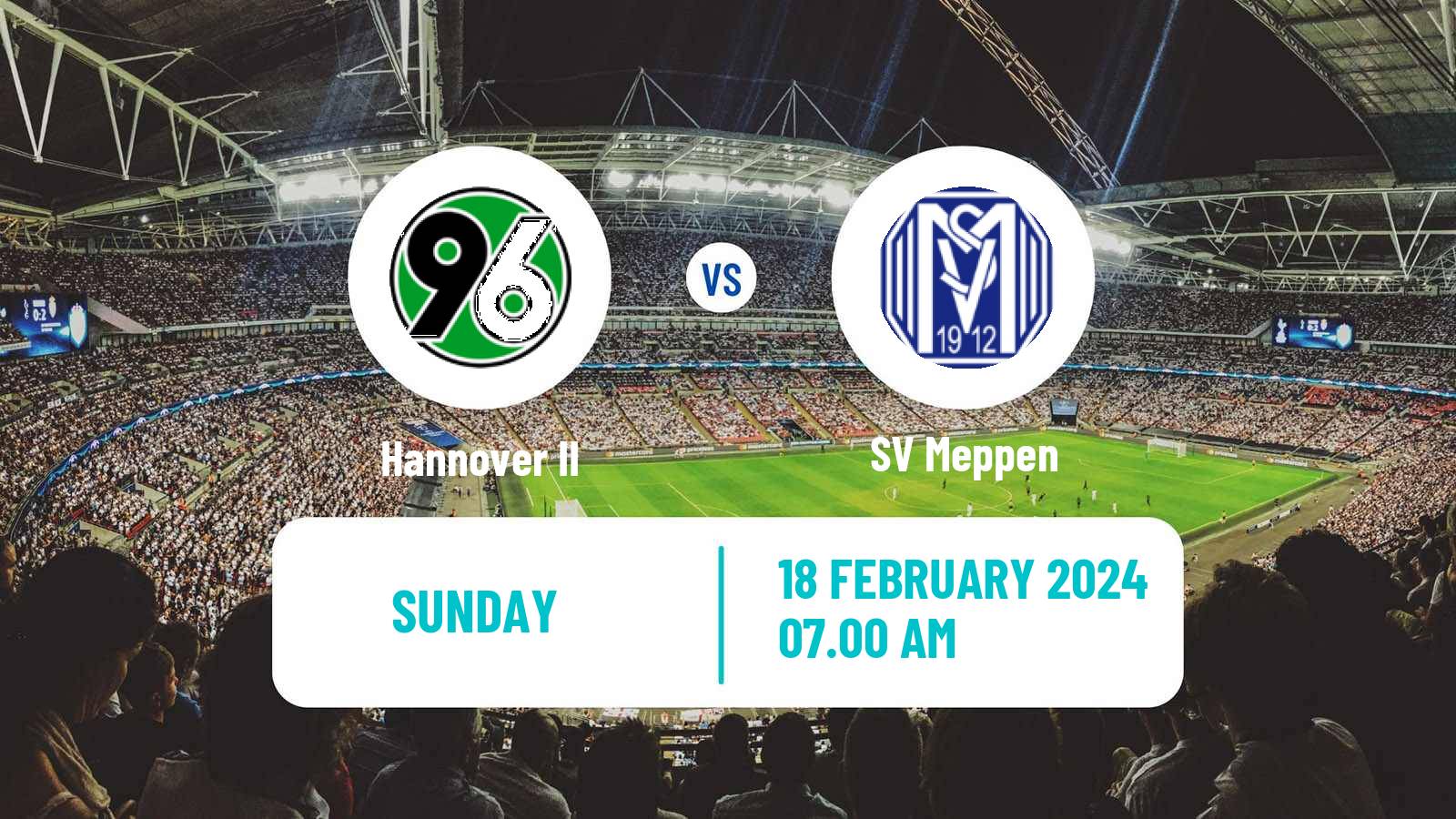 Soccer German Regionalliga North Hannover II - Meppen