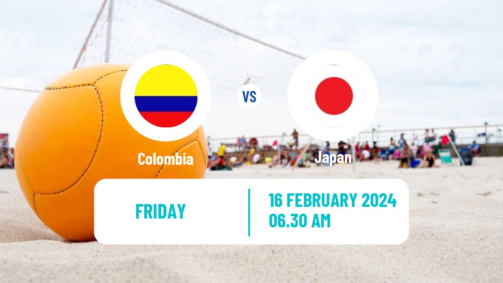 Beach soccer World Cup Colombia - Japan