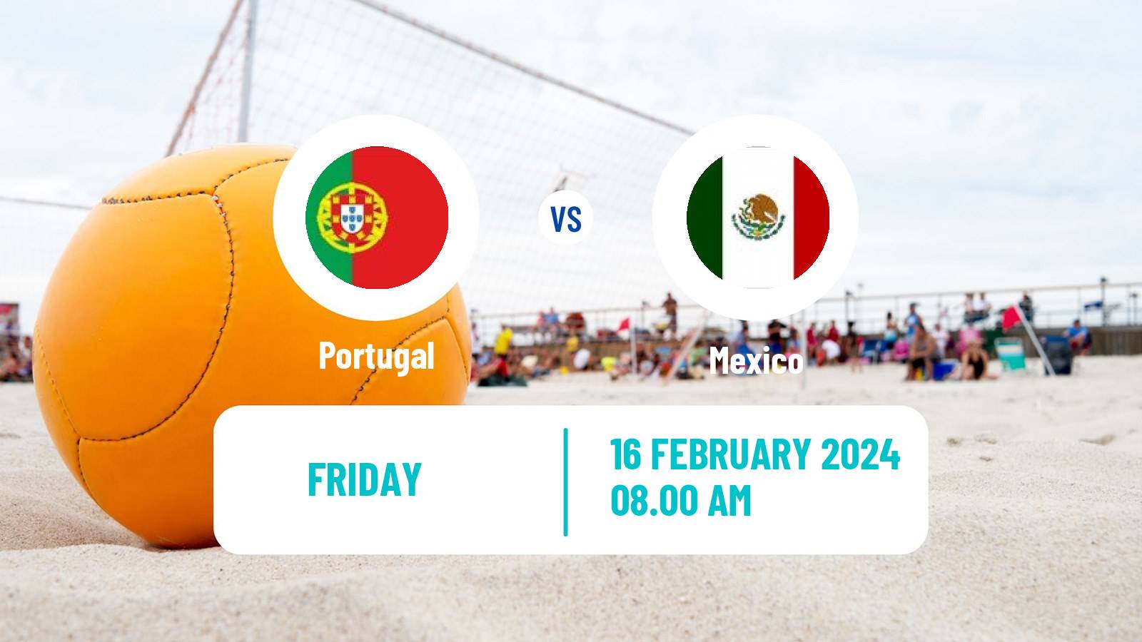 Beach soccer World Cup Portugal - Mexico