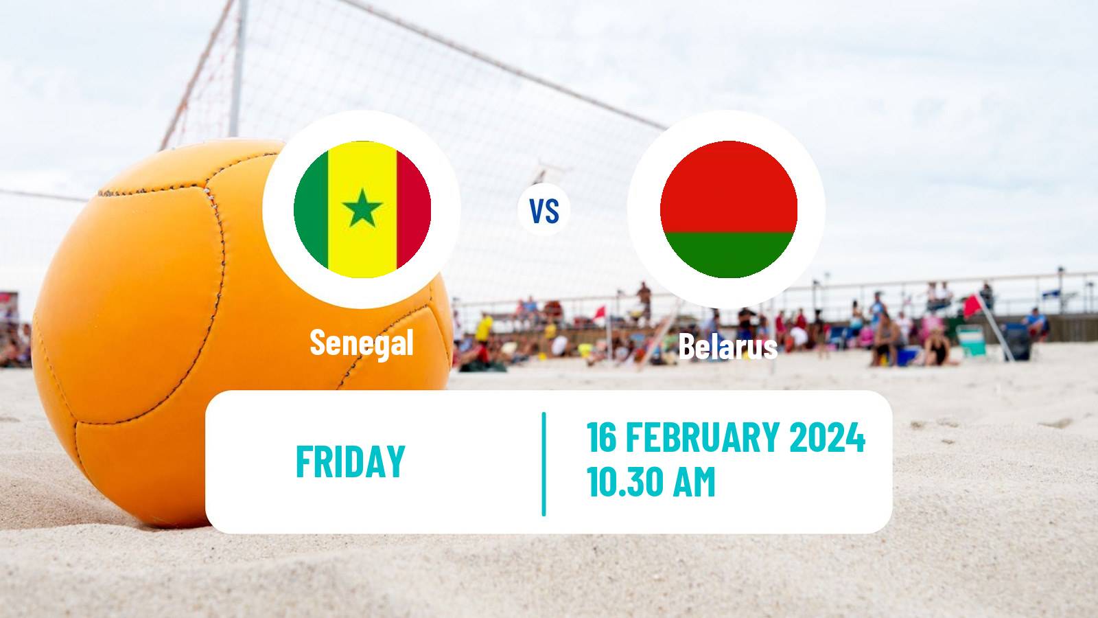 Beach soccer World Cup Senegal - Belarus