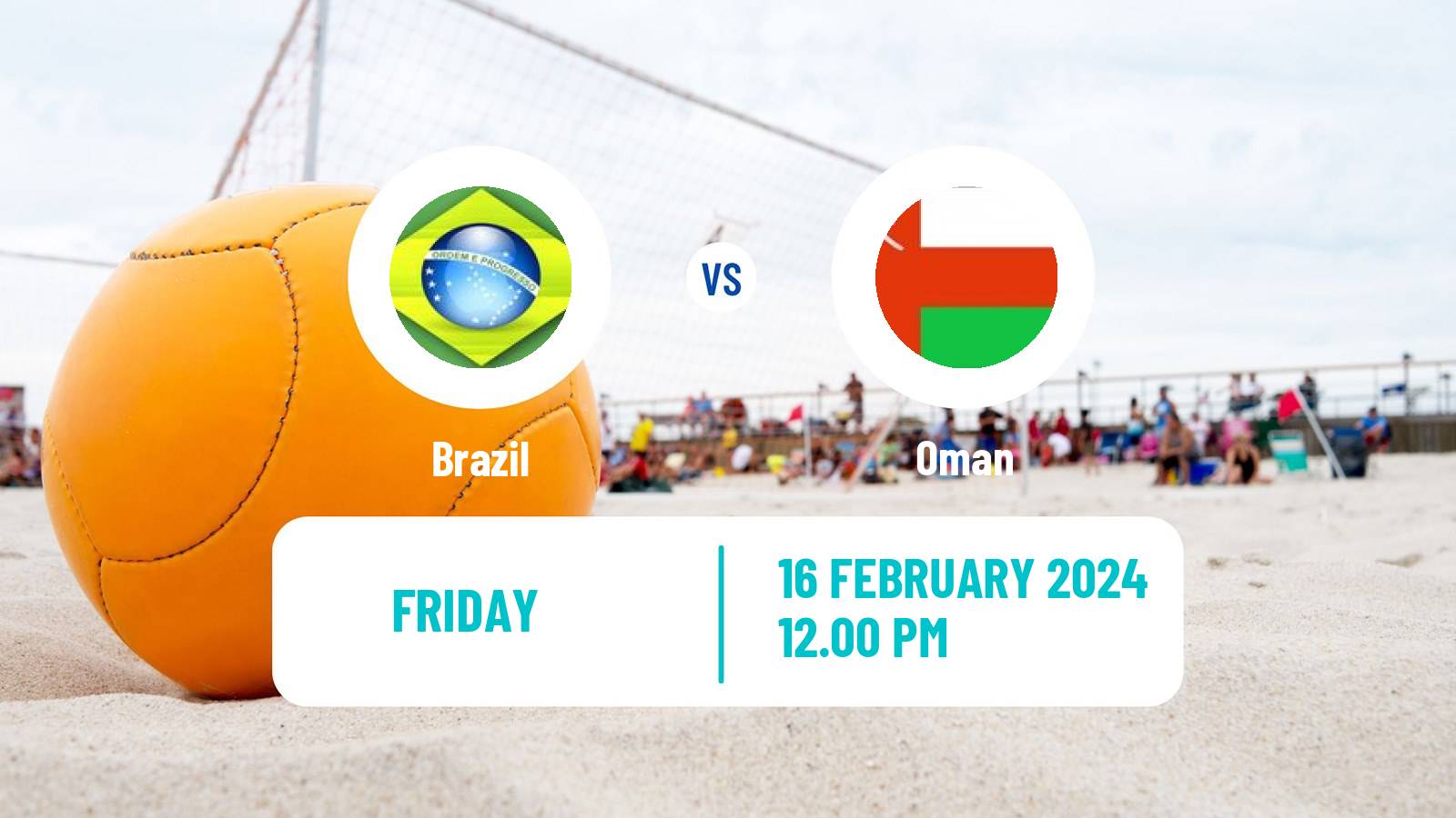 Beach soccer World Cup Brazil - Oman