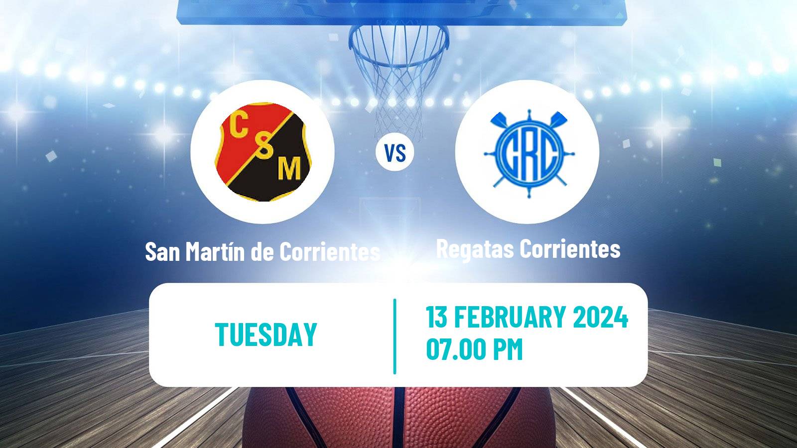 Basketball Argentinian LNB San Martín de Corrientes - Regatas Corrientes