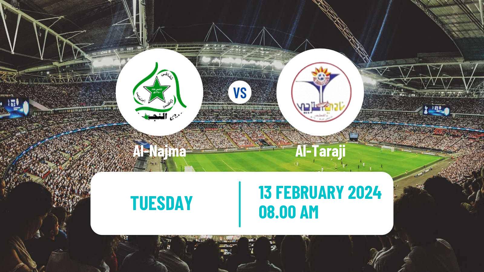 Soccer Saudi Division 1 Al-Najma - Al-Taraji