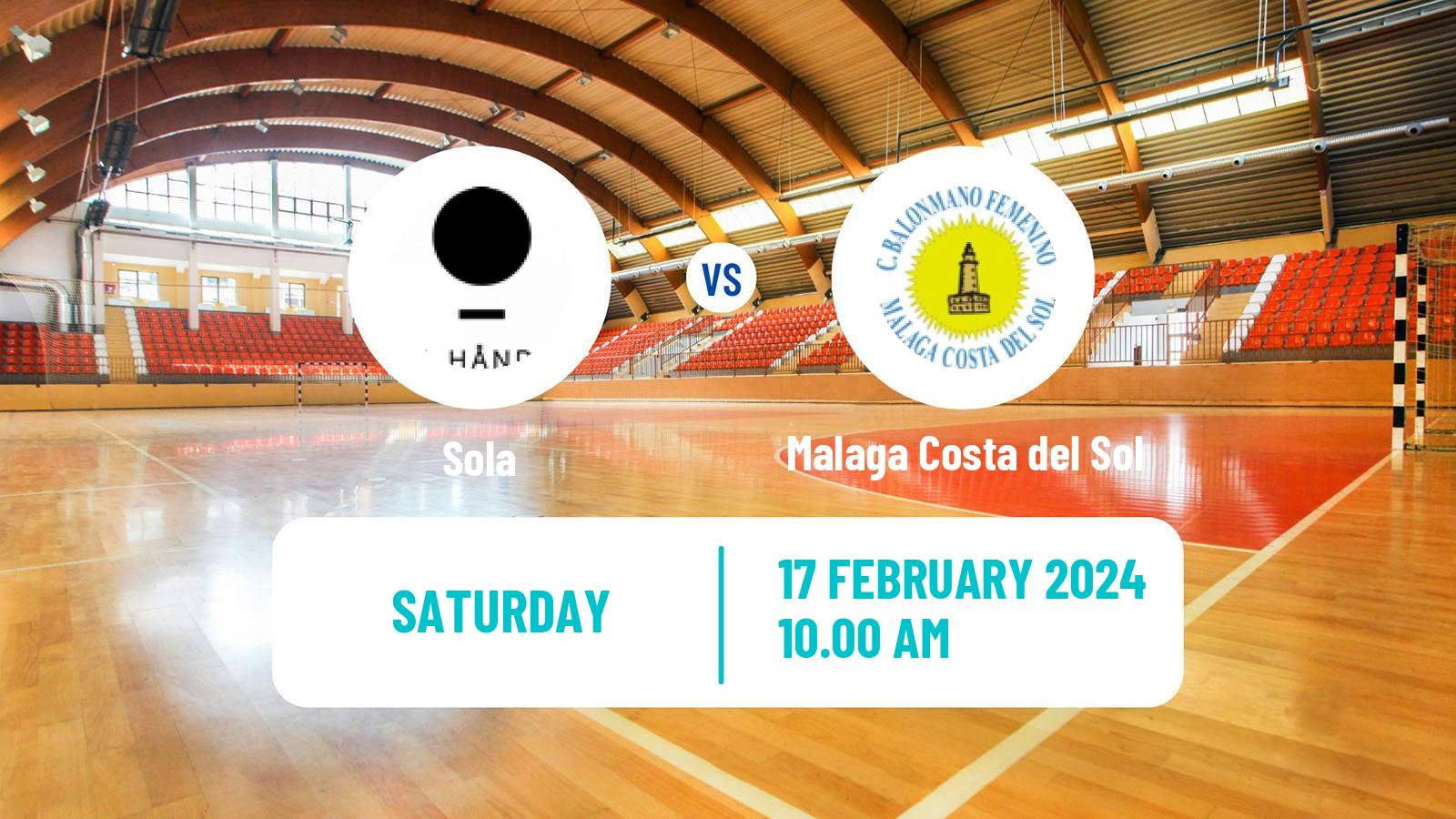 Handball EHF European League Women Sola - Malaga Costa del Sol
