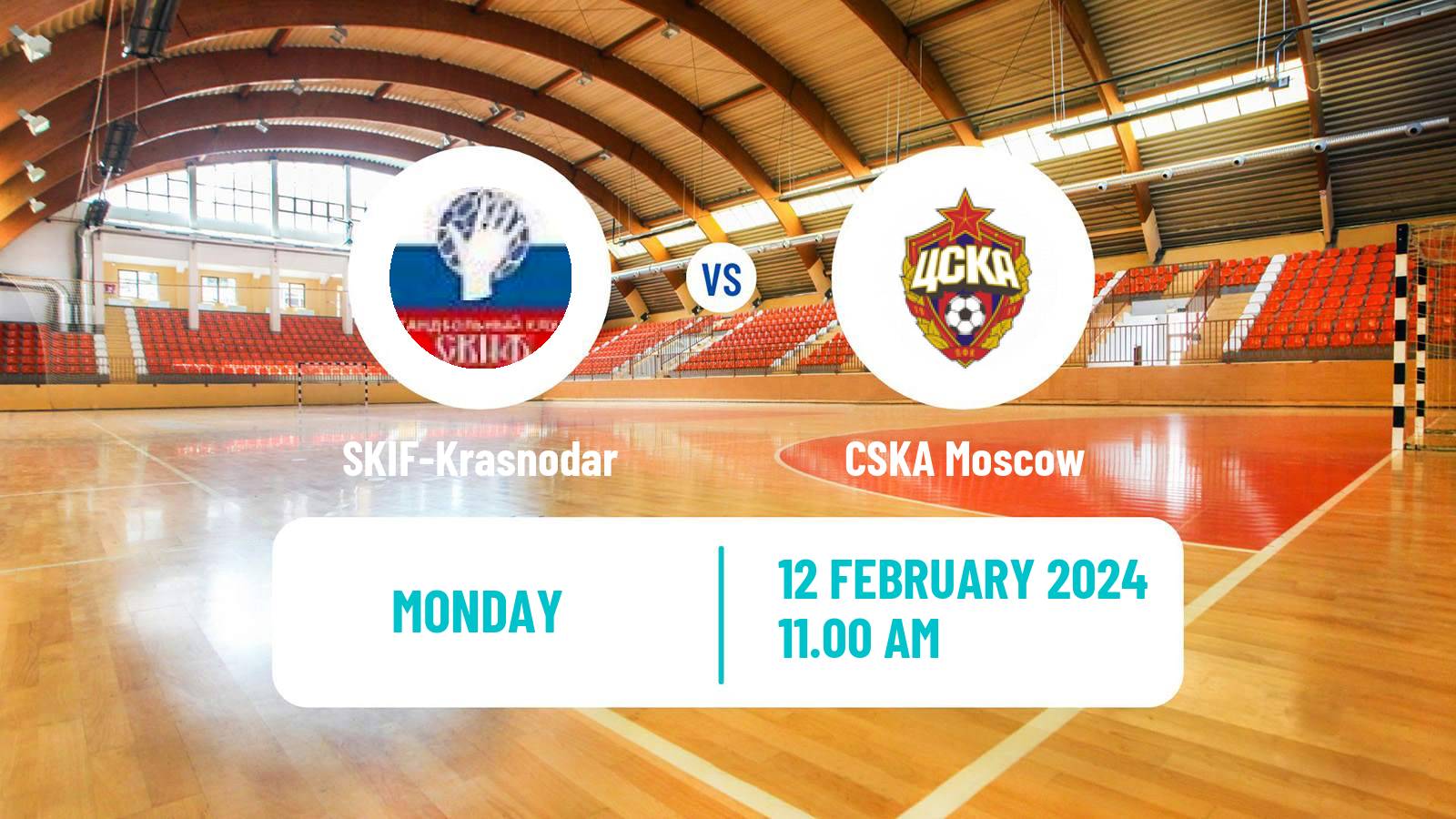 Handball Russian Superleague Handball SKIF-Krasnodar - CSKA Moscow