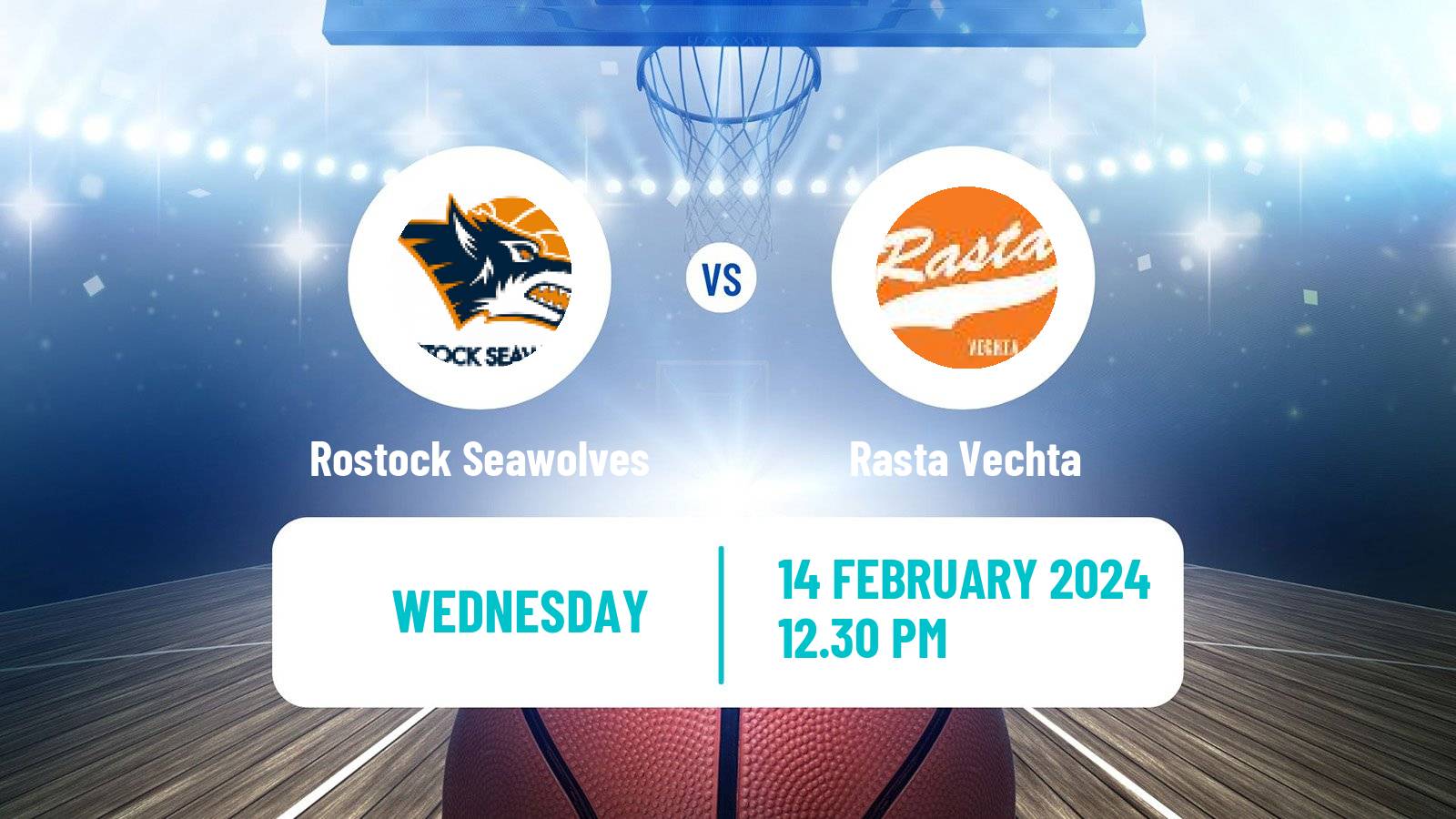 Basketball German BBL Rostock Seawolves - Rasta Vechta